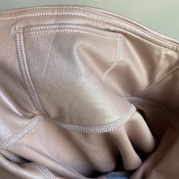 Athleta Elation Shimmer Tight In Powervita Mocha Latte M - Picture 8 of 12